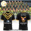 Australian Kangaroos Since 1908 Pacific Rugby League Championships Green Design Full Printing Shirt