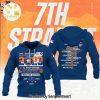 Back 2 Back 2 Back 2023 Al West Division Champions Houston Astros Logo Blue Full Print 3D Shirt