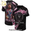 Club International De Futbol Lionel Messi Goat Welcome To Inter Miami CF Purple 3D Full Print Shirt