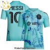 Club International De Futbol Lionel Messi Portrait Black Pink 3D Full Printing Shirt