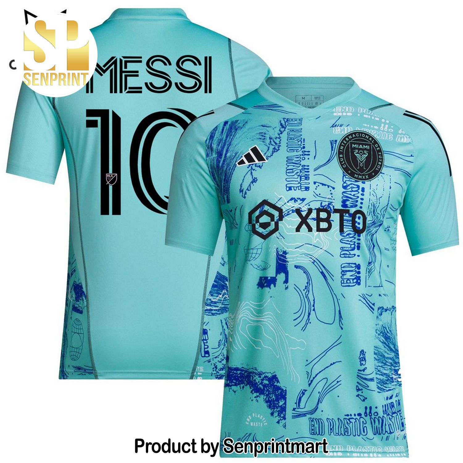 Club International De Futbol Logo Blue 3D All Over Print Shirt