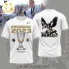 Collingwood Football Club Premiers 2023 White Mascot Design Full Printing Shirt