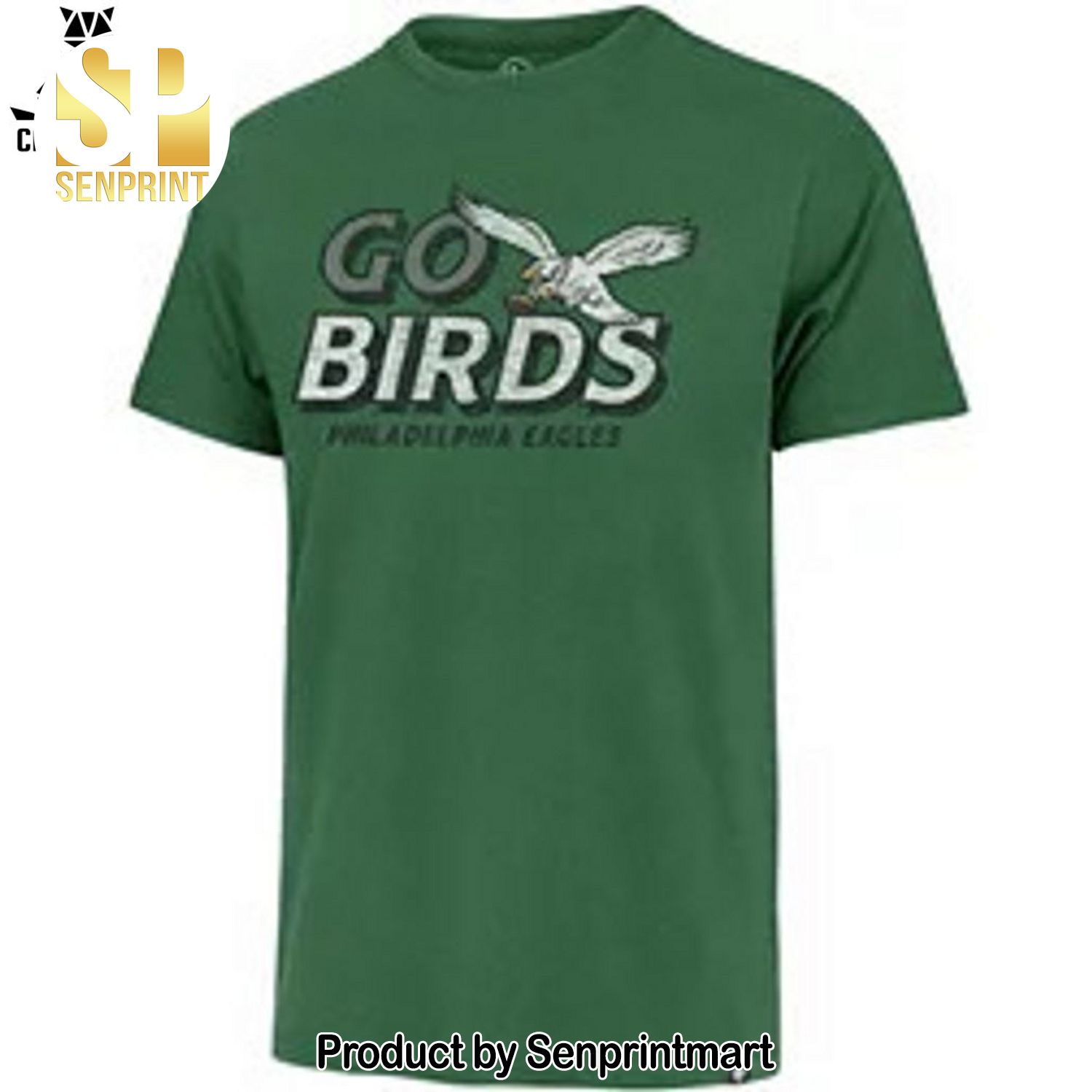 Go Birds Philadelphia Eagles Mascot 2023 Full Print 3D Shirt