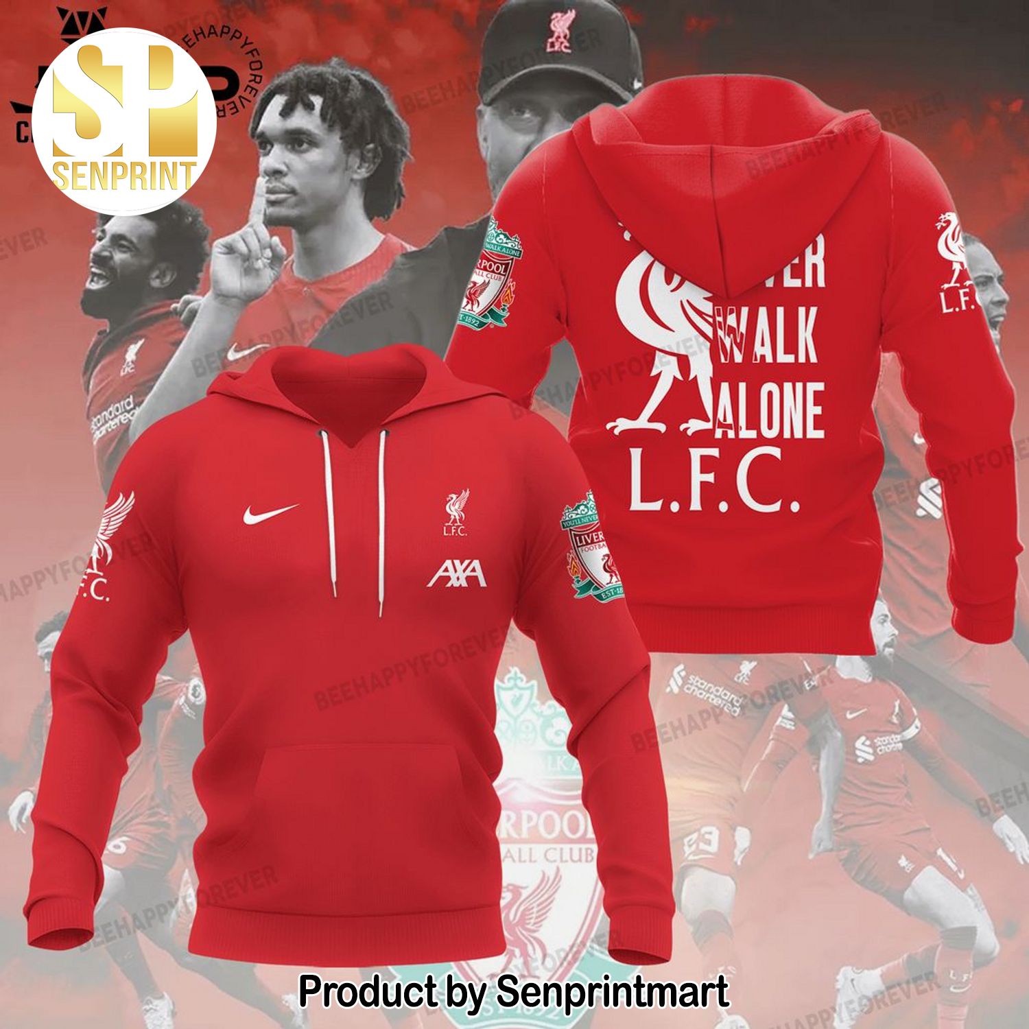 LFC Full Red Mascot Design All Over Print Shirt
