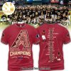 National League Champs Arizona Diamondbacks Player List Black 3D All Over Print Shirt