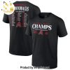 National League Champions 2023 NLCS Player List Arizona Diamondbacks Logo Red 3D All Over Printed Shirt