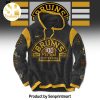 NHL Boston Bruins 100 Centennial Black Logo Design Full Print Shirt – ZN01