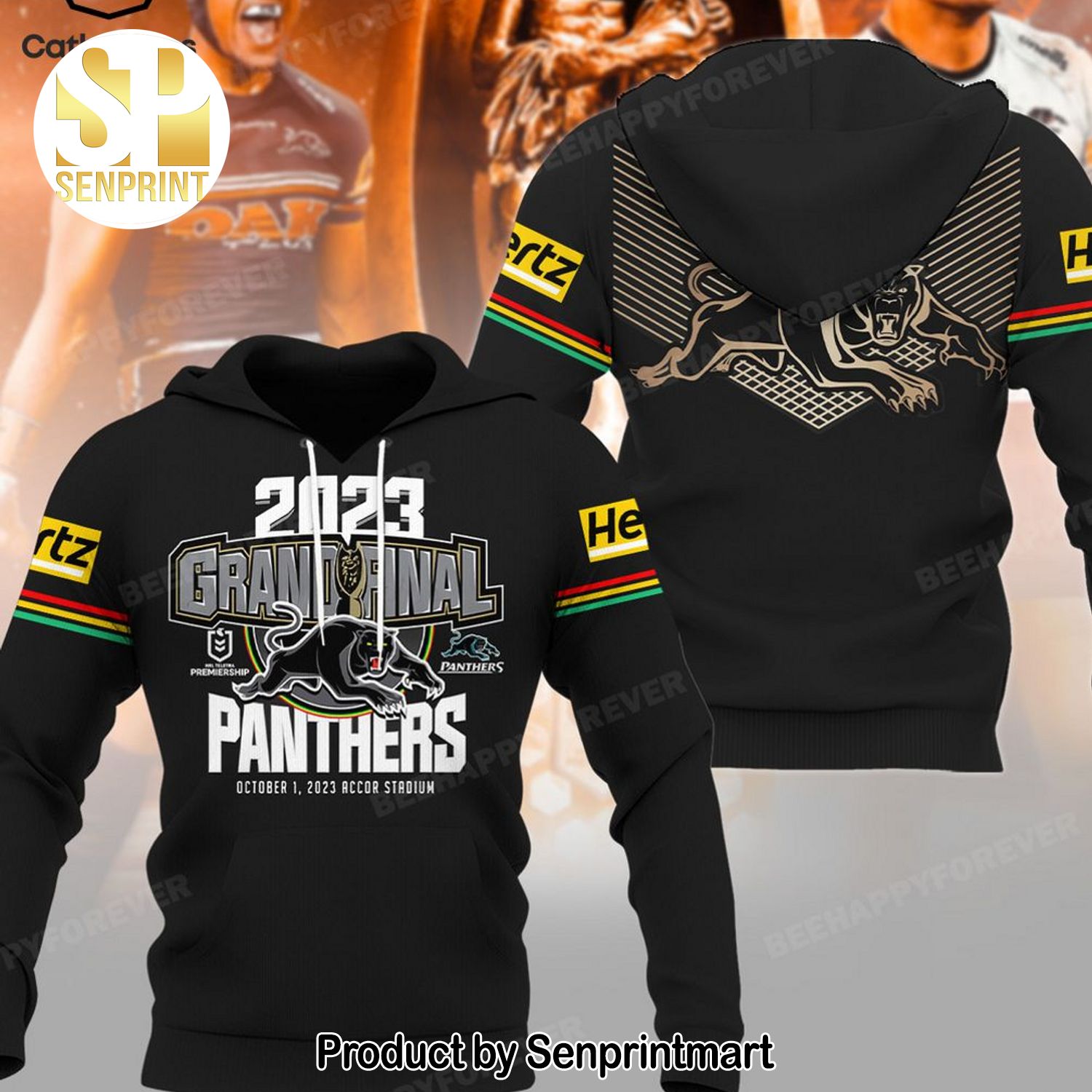 Penrith Panthers 2023 Mascot Design Full Print Shirt