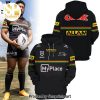 Penrith Panthers Oneills OAK Mascot Design Black Full Print Shirt