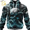 Personalized Philadelphia Eagles Special Design With Skull Art Full Printing Shirt