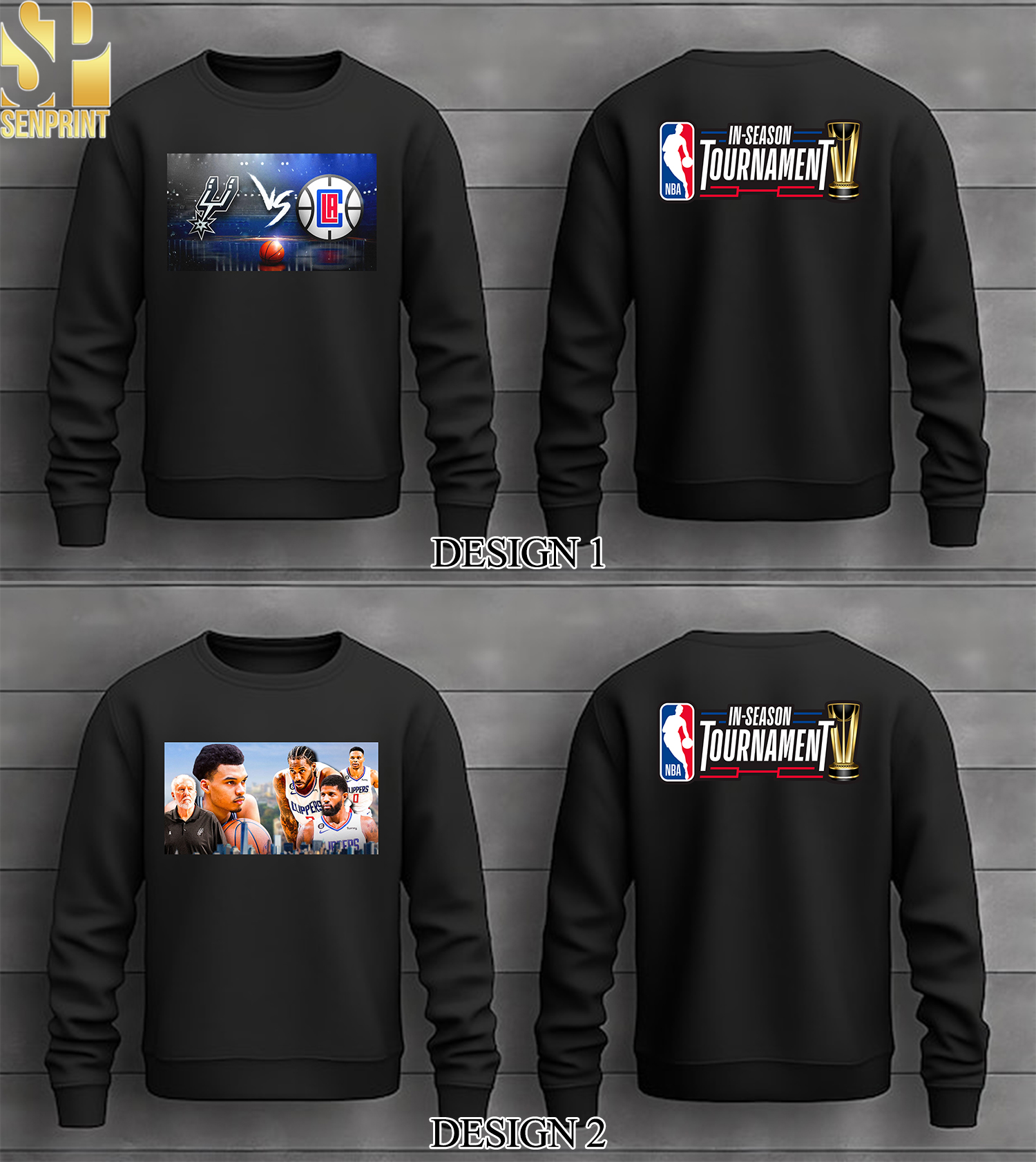 NBA In-Season Tournament Los Angeles Clippers vs San Antonio Spurs November 22 2023 Shirt