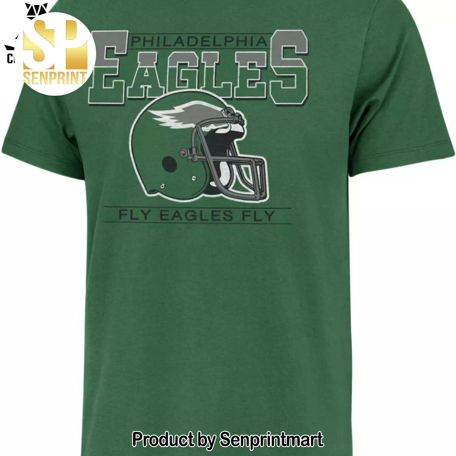 Philadelphia Eagles Fly Eagles Fly Green 3D Full Print Shirt