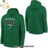 Philadelphia Eagles Green Logo Design 2023 Full Printing Shirt