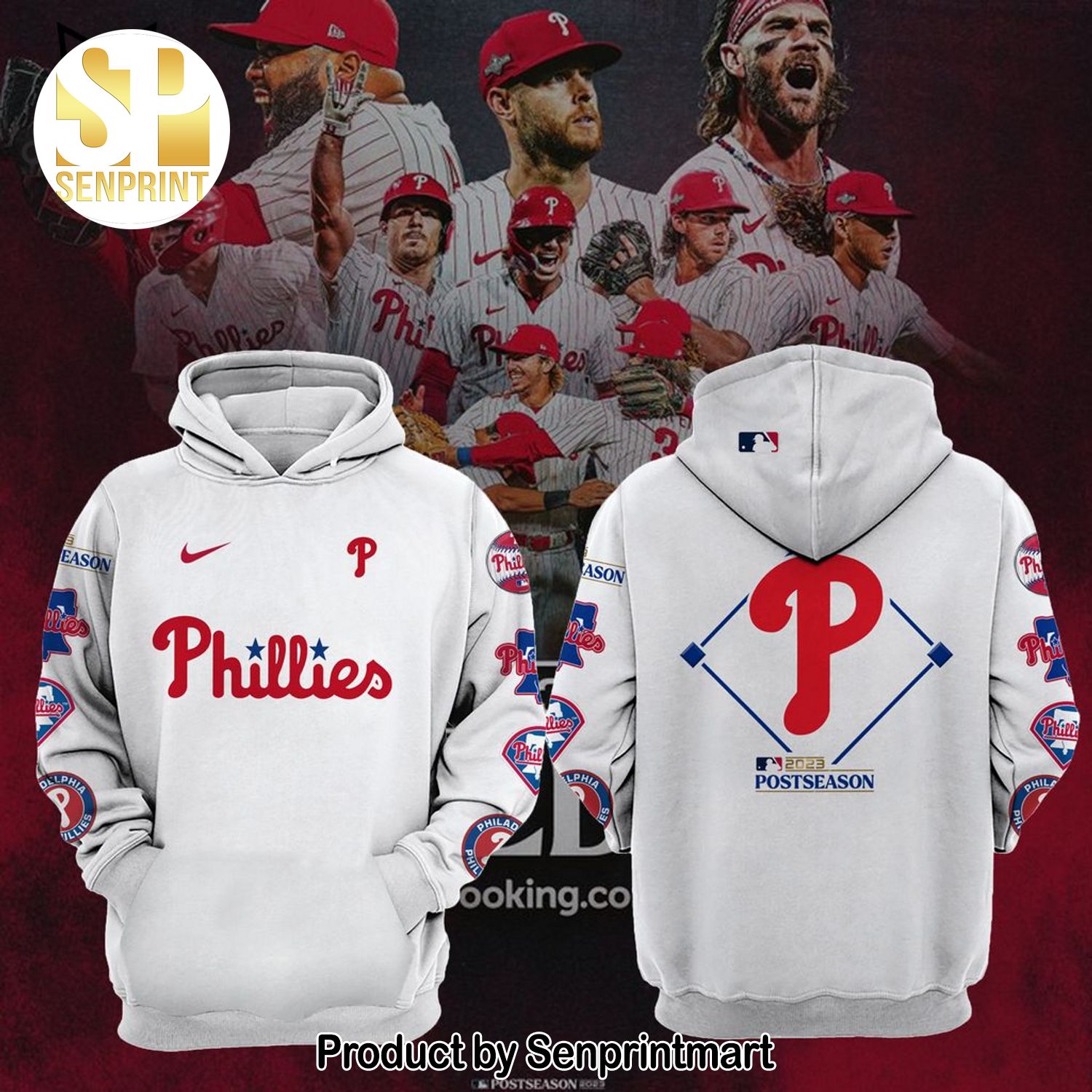 Philadelphia Phillies Logo Design 3D Shirt