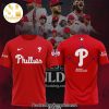 Philadelphia Phillies Postseason White 3D Full Printing Shirt