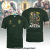 Rugby World Cup 2023 Africa Character Black 3D Full Printing Shirt