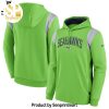 Seattle Seahawks Green Design Full Printing Shirt