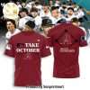 Take October Arizona Diamondbacks Postseason Logo Design All Over Print Shirt