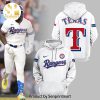 Texas Rangers 1972 Baseball Red Blue Design 3D Shirt