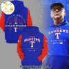 Texas Rangers Logo White Design Full Printing Shirt