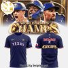 Texas Rangers MLB World Series Champions 2023 Gray 3D All Over Print Shirt