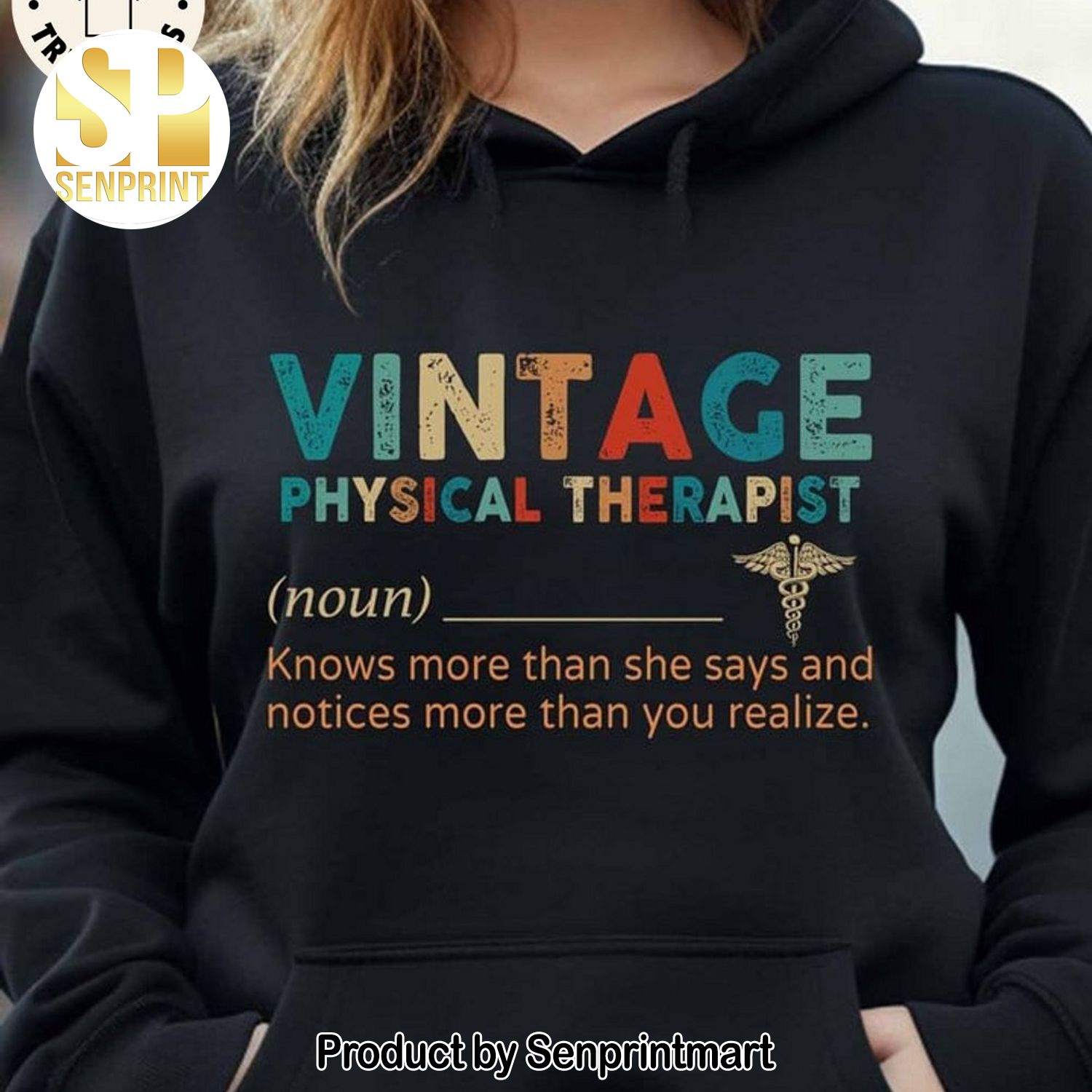 Vintage Physical Therapist 3D Shirt