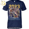 West Division Champions 2023 Postseason Logo Design On Sleevee Full Printed Shirt