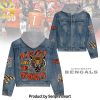 Chicago Bears Denim Hoodie