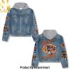 Chicago Bears Casual Hooded Denim Jacket