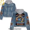 Chicago Bears Hooded Denim Jacket