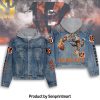 Cleveland Browns Casual Hooded Denim Jacket