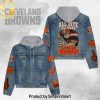 Cleveland Browns Hooded Denim Jacket