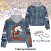 Denver Broncos Denim Jacket Hoodie