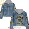 Georgia Bulldogs Football Jean Jacket Hoodie