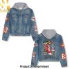 Kansas City Chiefs Casual Hooded Denim Jacket