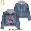 NFL Ohio State Buckeyes Football Casual Hooded Denim Jacket