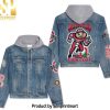 Ohio State Buckeyes Football Casual Hooded Denim Jacket