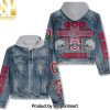 Ohio State Buckeyes Football Denim Hoodie