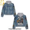 Philadelphia Eagles Hooded Denim Jacket