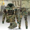 New York Giants NFL Veterans Combo Hoodie, Sweatpant and Cap