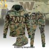 Washington Commanders NFL Veterans Combo Hoodie, Sweatpant and Cap