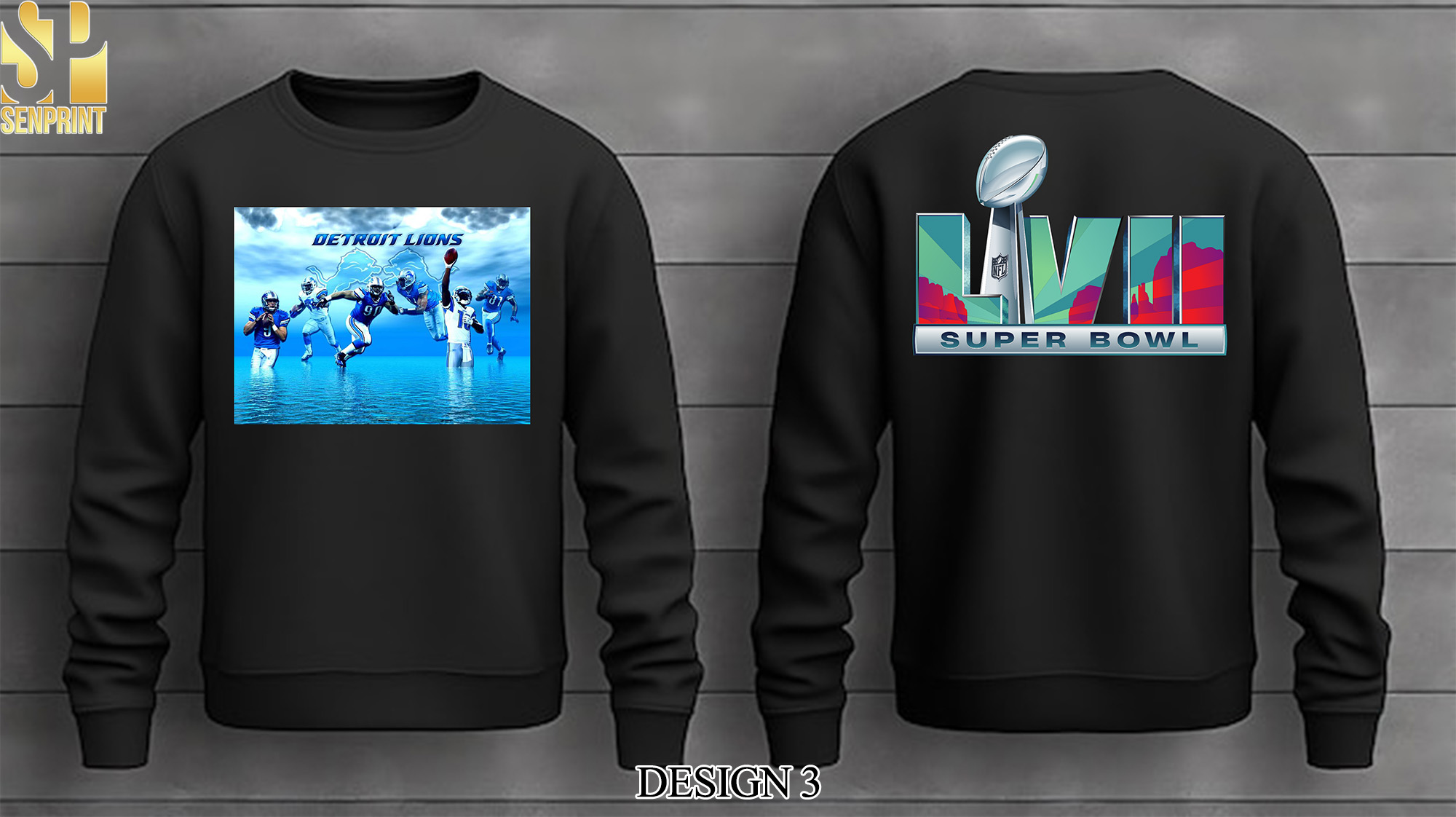 Detroit Lions Super Bowl LVII Champions Shirt