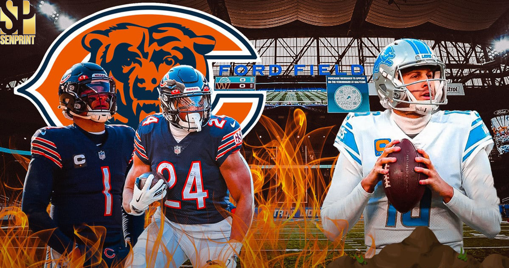 The Battle of the North Detroit Lions vs Chicago Bears - Week 14 Super Bowl 2023 Preview