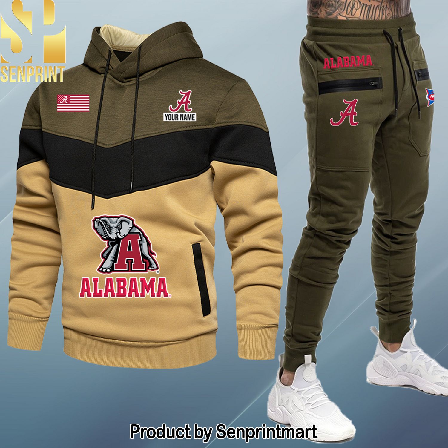 Alabama Crimson Tide Football Hot Outfit Shirt and Pants