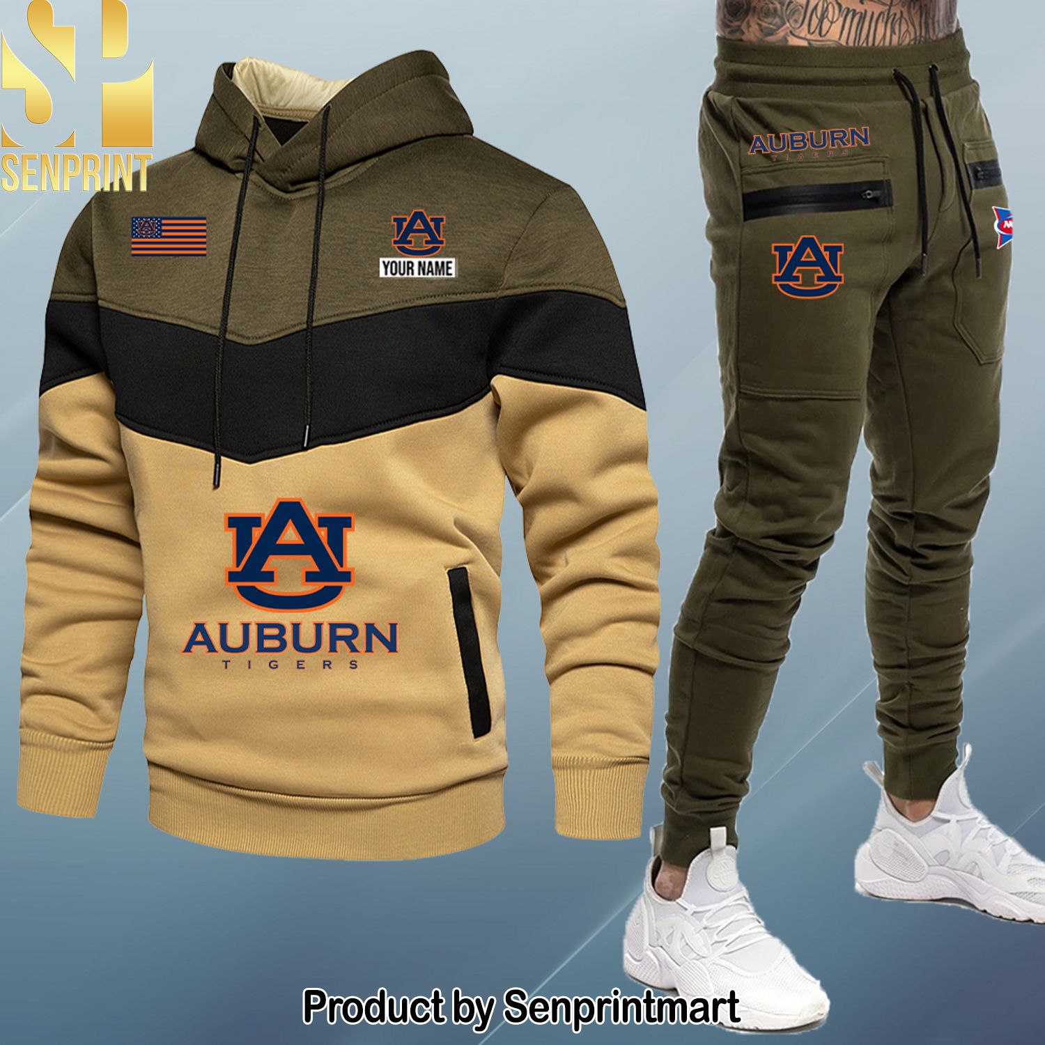 Auburn Tigers Football Hot Version Shirt and Pants