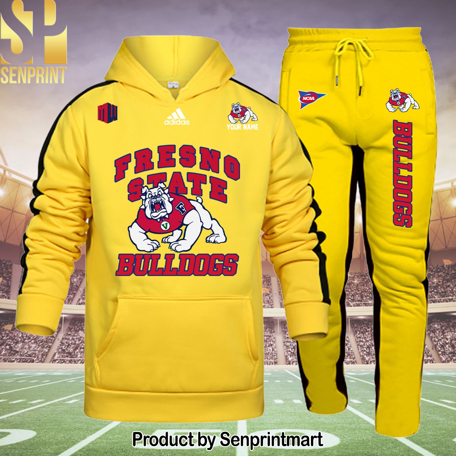 Fresno State Bulldogs New Type Shirt and Pants