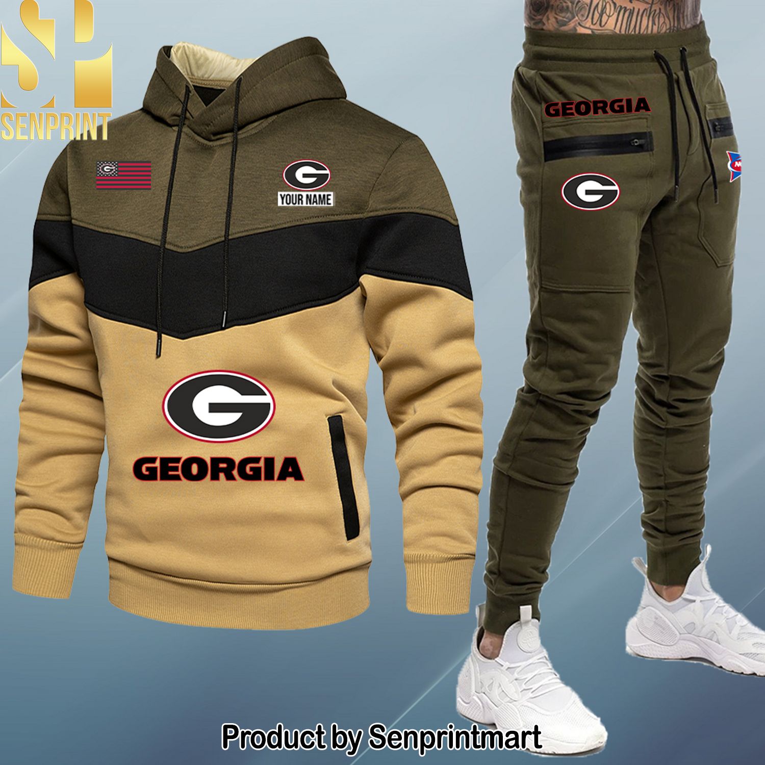 Georgia Bulldogs Football Hot Fashion Shirt and Pants