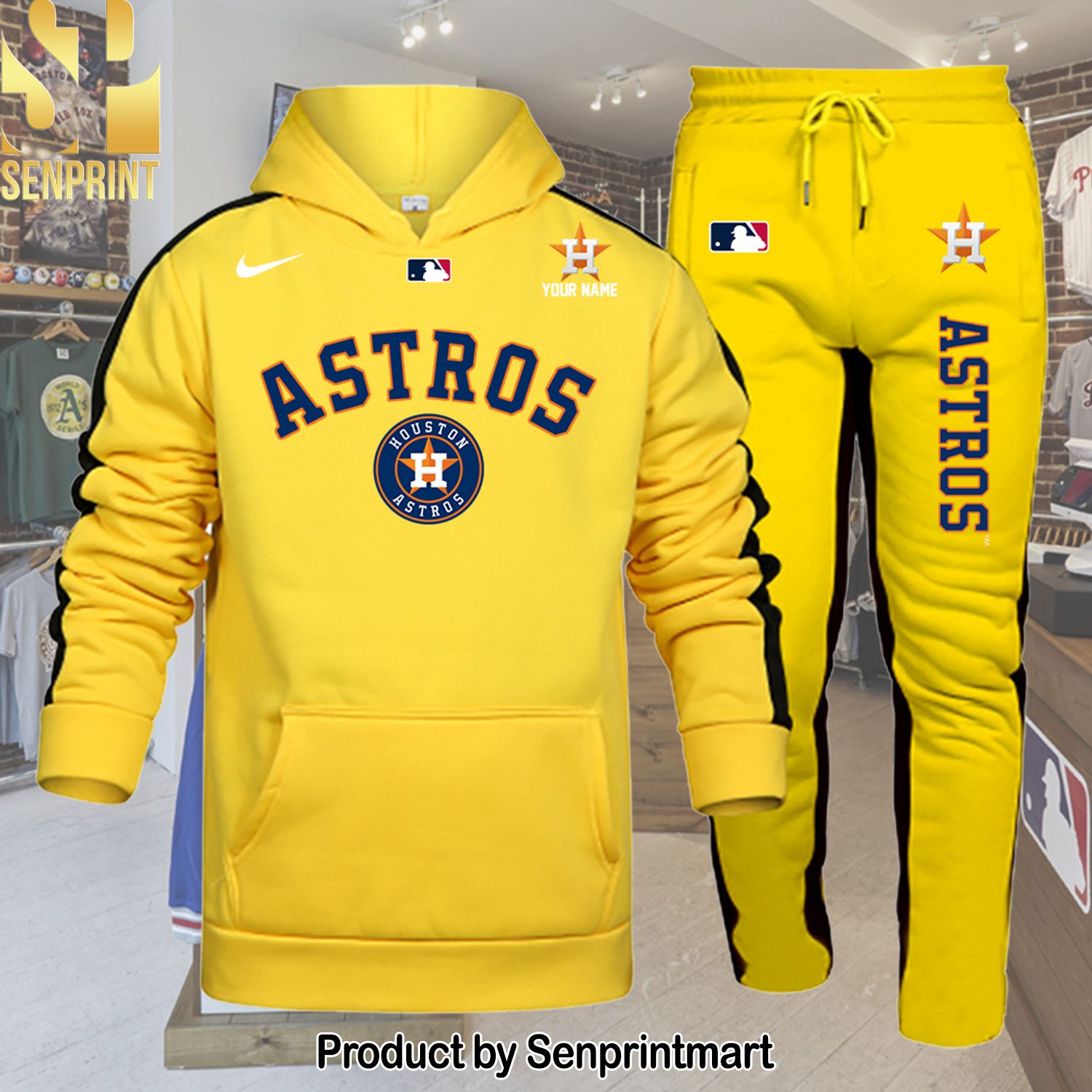 Houston Astros Street Style Shirt and Pants