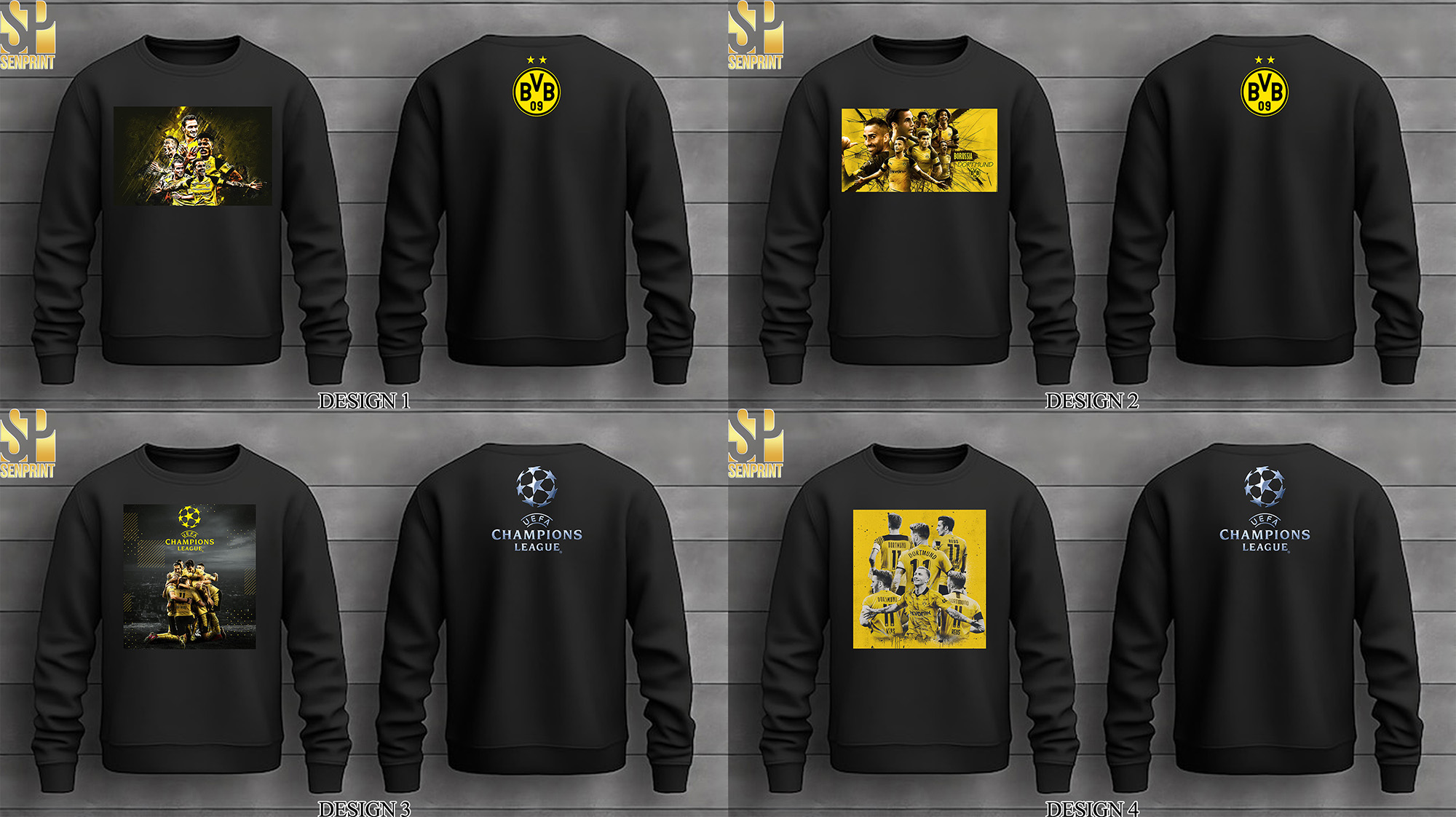 Borussia Dortmund UEFA Champions League 2023 Shirt