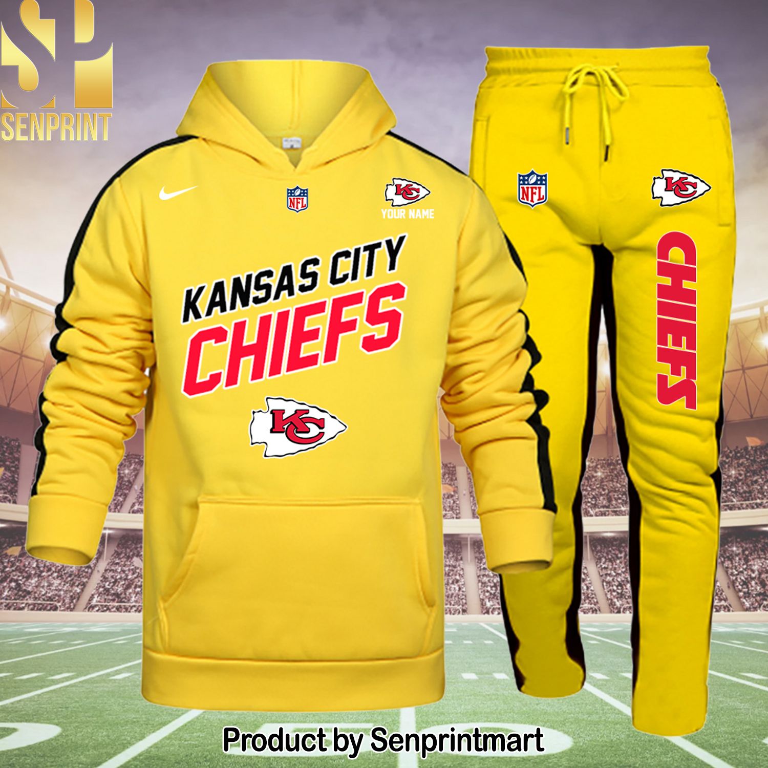 Kansas City Chiefs Unisex Shirt and Pants